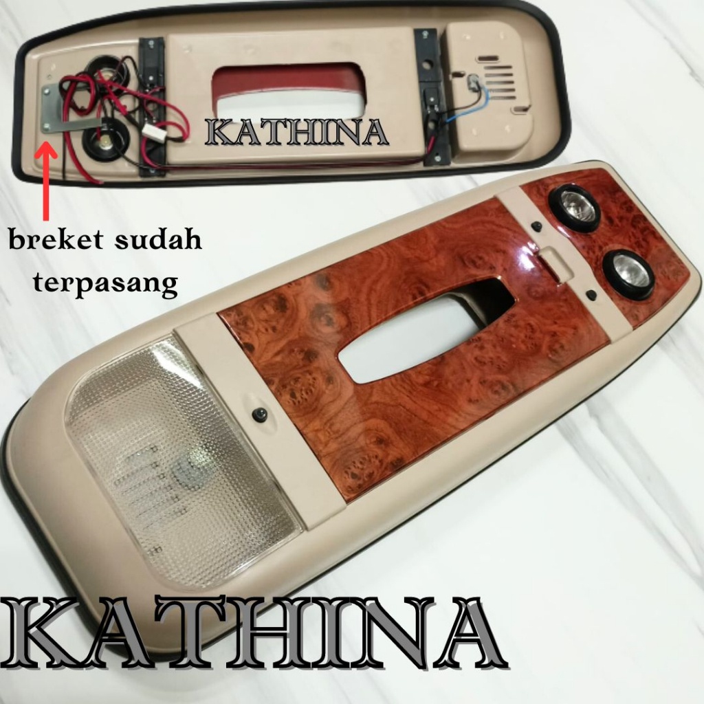 Kokpit Lampu Plafon Kabin Tempat Tisu Mobil Avanza Xenia Lama Cream