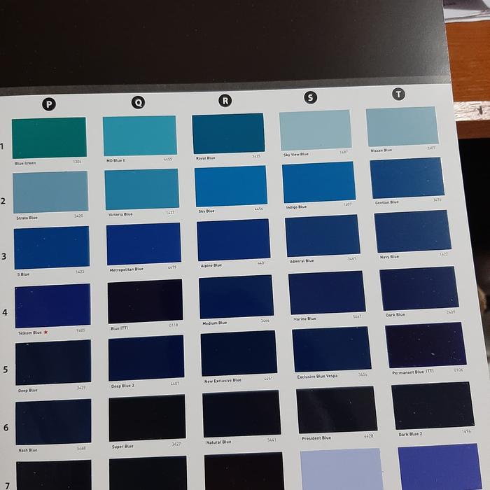 

TERLARIS Cat TOP COLOUR Dana paint warna standar