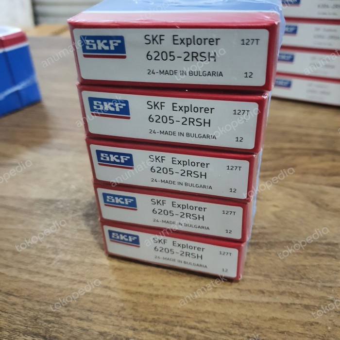 BEARING SKF 6205-2RSH 6205 2RSH 6205 2RSH LAHER SKF MADE IN BULGARIA