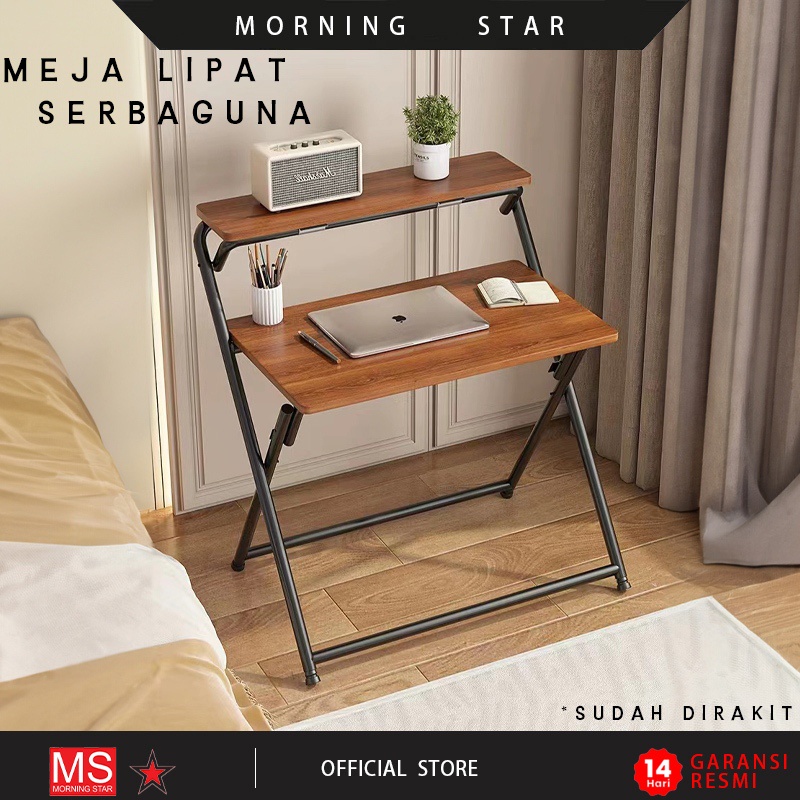 Meja Lipat Belajar / Meja Lipat Portable / Meja Laptop Lipat / Meja Adjustable Portable / Meja Kerja