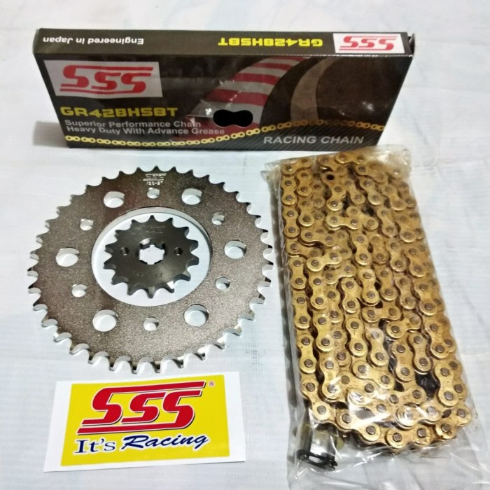 GEAR SET SSS VIXION RANTAI HSBT