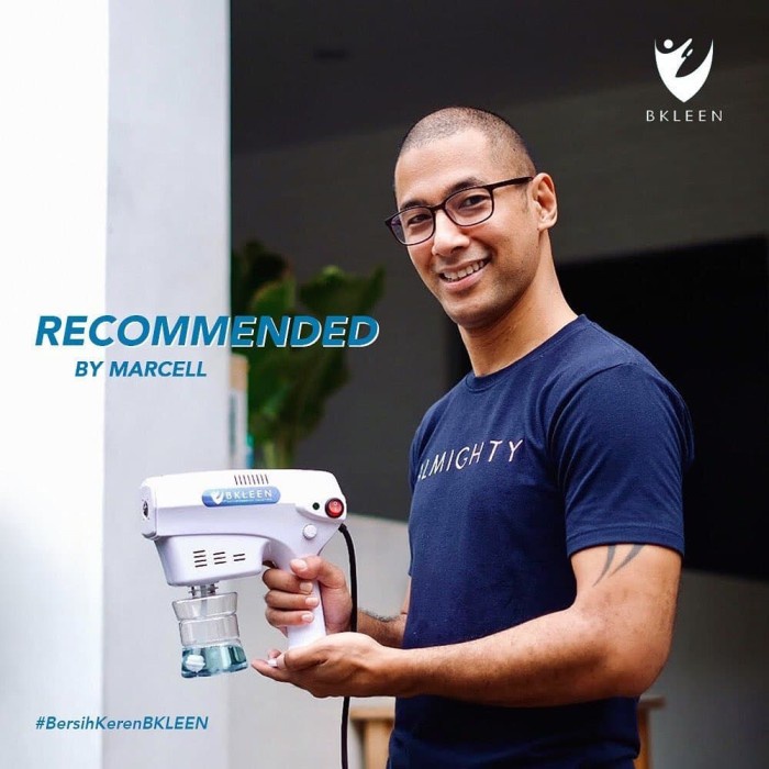 BKLEEN PORTABLE STEAM GUN MOBIL RUMAH DISINFECTANT BUKAN MESIN FOGGING