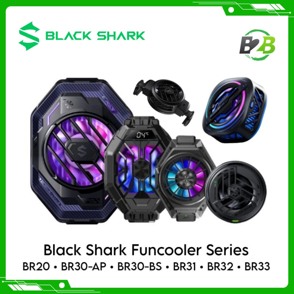 Black Shark FunCooler Series - FunCooler 2 Pro - Funcooler 3 Pro - Funcooler 4 Pro BlackShark