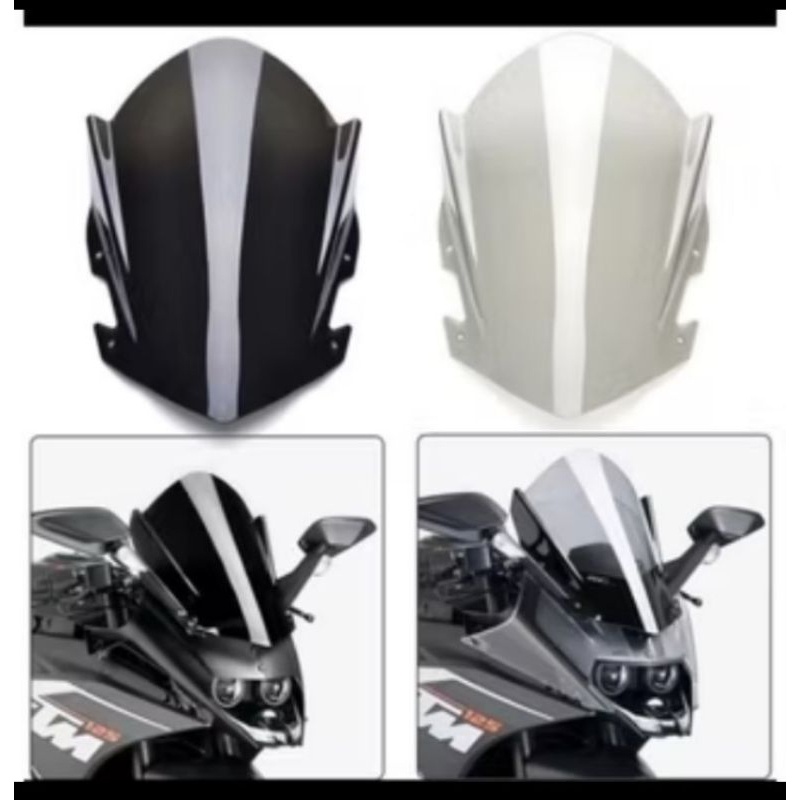 WINDSHIELD KTM RC 200,250,390,VISOR KTM RC RALLY