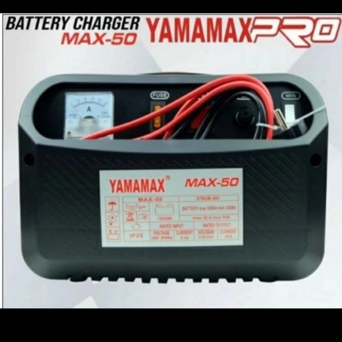 Promo Battery Charger Accu Yamamax/Strum Aki Max-50