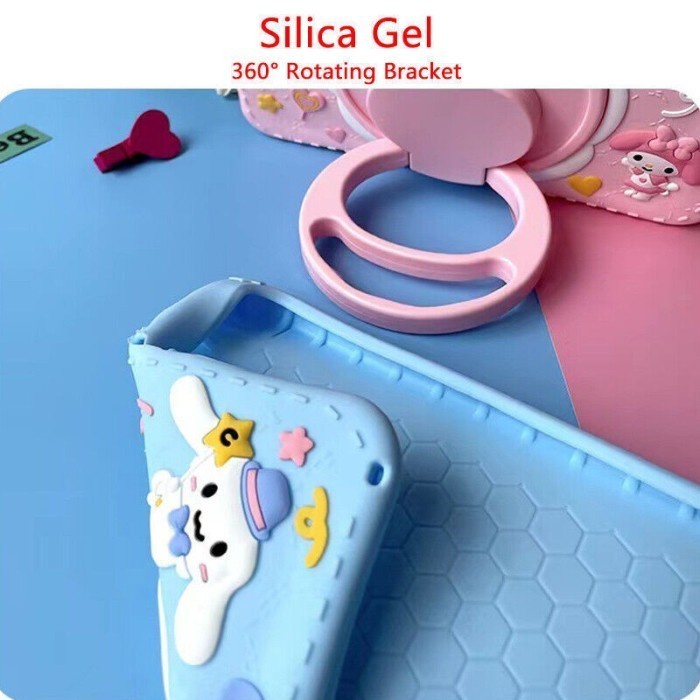 KIDS CASE SAMSUNG CUTE CARTOON TAB SAMSUNG A9 / A9+ / A8 / A7LITE / A7 / S6 LITE CASING TALI