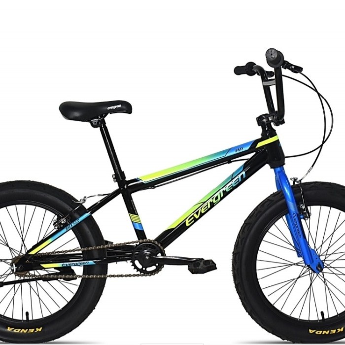 Sepeda Anak BMX 20 inch Evergreen Classic Ban besar 3.0
