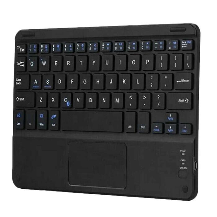 Keyboard Wireless Bluetooth 8 Inch Lengkap Dengan Mouse Touchpad Size - 8Inch Promo