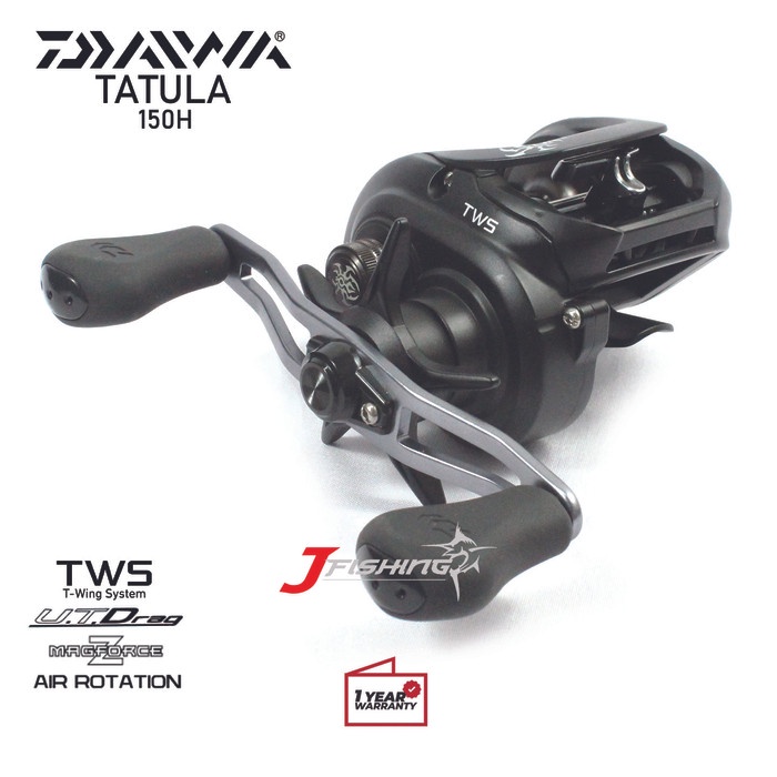 SALE  REEL BC DAIWA TATULA 18 100 150 200 HANDLE KIRI & KANAN CASTING BAITCASTING LAUT SUNGAI