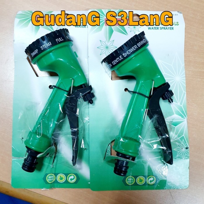 

[Savage] Kepala Semprotan Selang Air Tembak 5 Posisi Spray Taman Cuci Mobil