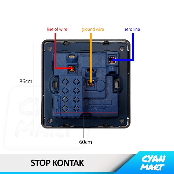 Stop Kontak Colokan Listrik Dinding Tembok Inbow Global & USB Port