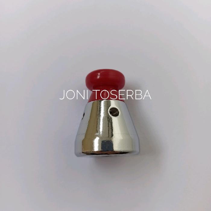 PELUIT PANCI PRESTO KNOP TUTUP PANCI PRESTO UNIVERSAL WARNA HITAM MERAH