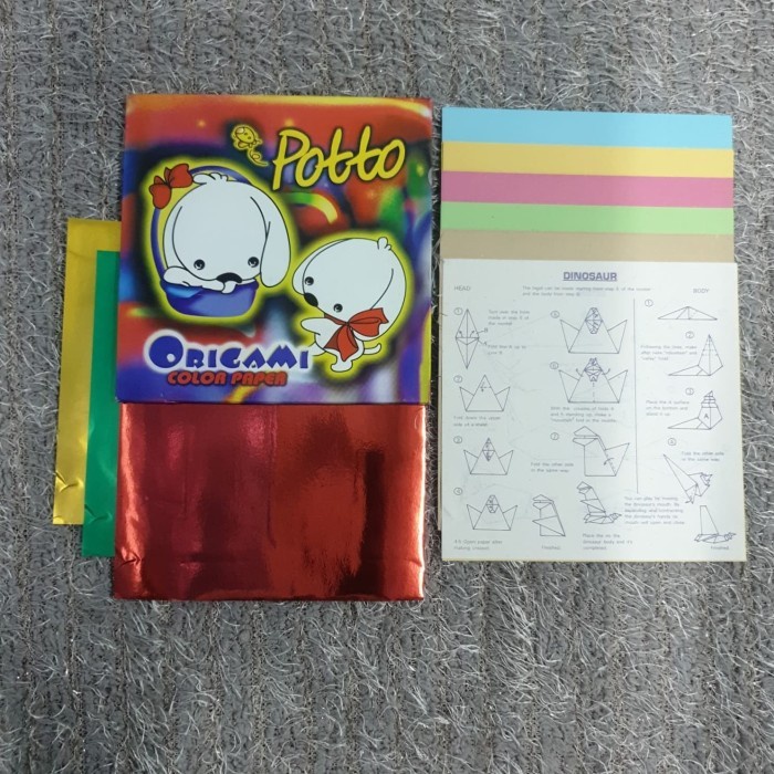 

(Expert) Melipat origami 16x16 Poto isi 40lbr