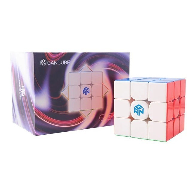 Promo Rubik Magnetic Gan 15 Maglev 3X3 Magnetik 3X3X3 Stickerless Gan15 Matte Frosted / Uv Coated