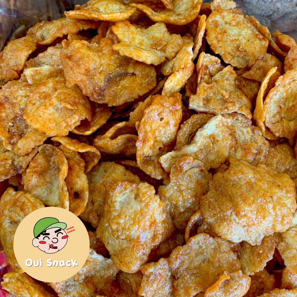 

A 500Gr Emping Pedas Manis Belinjo ( Vegan Friendly ) Oui Snack