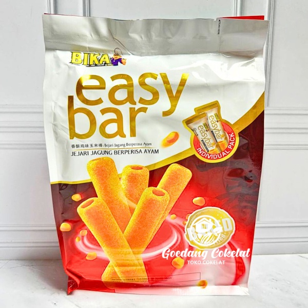 

A Bika Easy Bar Stik Stick Jagung Rasa Rumput Laut Ayam Keju Cheese Bbq Kemasan 108G (Isi 12 Sachet)
