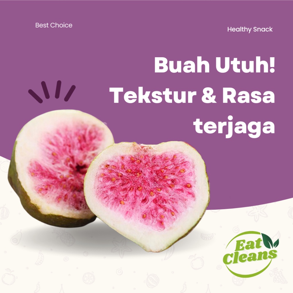 

A Dried Fig Freeze - Fresh Dried Fig - Keripik Buah Ara Crispy - Crunchy Fruit Snack - Keripik Buah