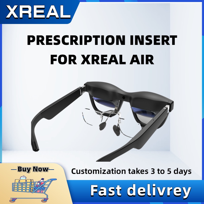 Xreal Nreal Air Air2 Prescription Lens Inserts Xreal Air Myopic Lens Custom Degree Smart AR Glasses 