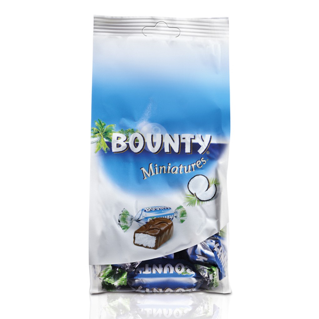 

A Bounty Miniatures Chocolate 220Gr