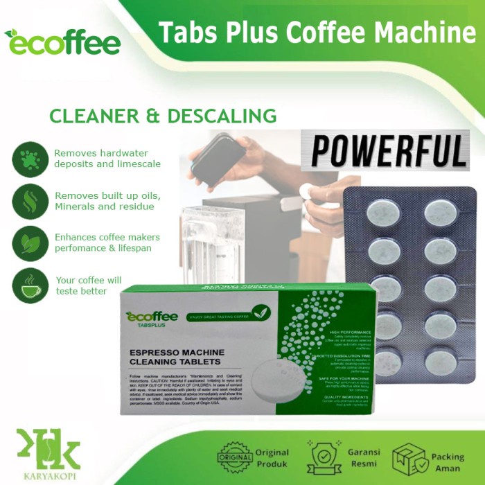 Saeco Coffee Oil Remover Tablet Pembersih Mesin Kopi