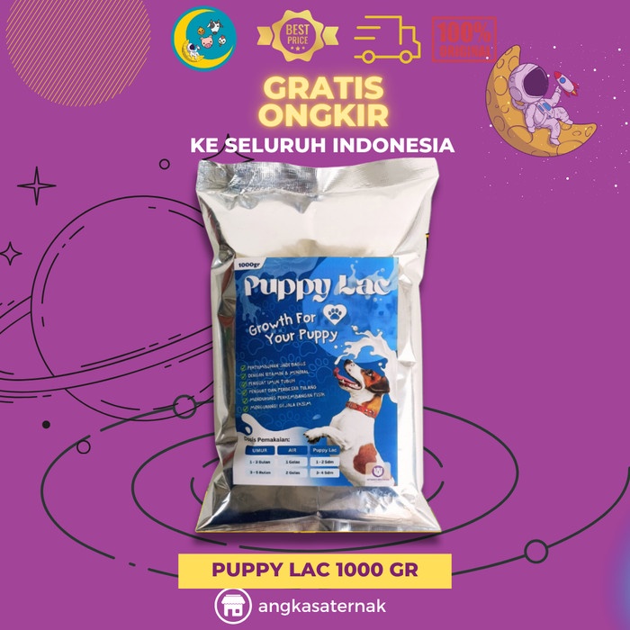 SUSU ANJING PUPPY LAC 1 KG - Puppylac Susu Anjing Berkualitas