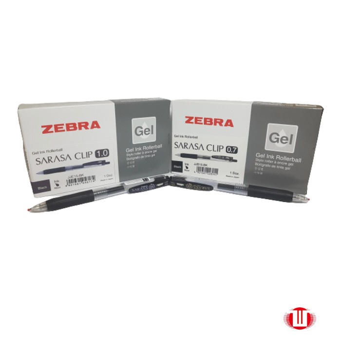 

Termurah Bolpen Zebra Sarasa Gel 0.7 - 1.0 (Lusin)