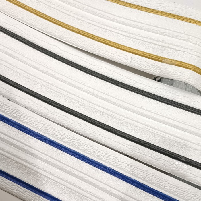 NEW WD List 14cm Wallborder Alumunium Foil Wallpaper List Dekorasi Dinding Rumah Aesthetic