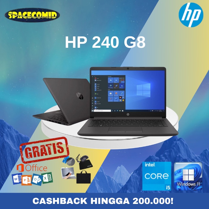 HP 240 G8 [CORE i5-1135G7] 16GB RAM 512GB SSD 14INCH