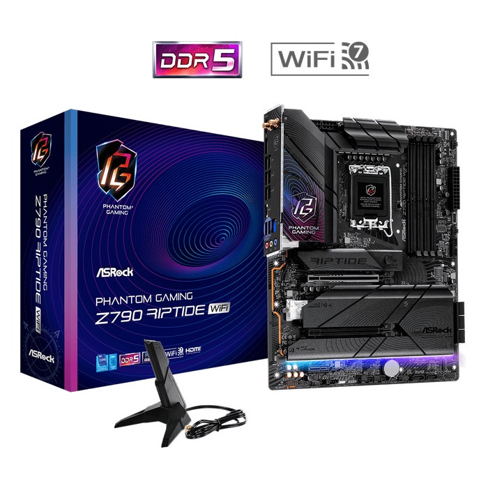 ASROCK Phantom Gaming Z790 RIPTIDE WIFI (Intel LGA 1700, Z790)