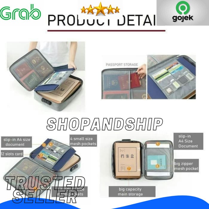 

(TopSeller) Document Storage Bag / Penyimpanan Dokumen / Dijamin Dokumen Aman
