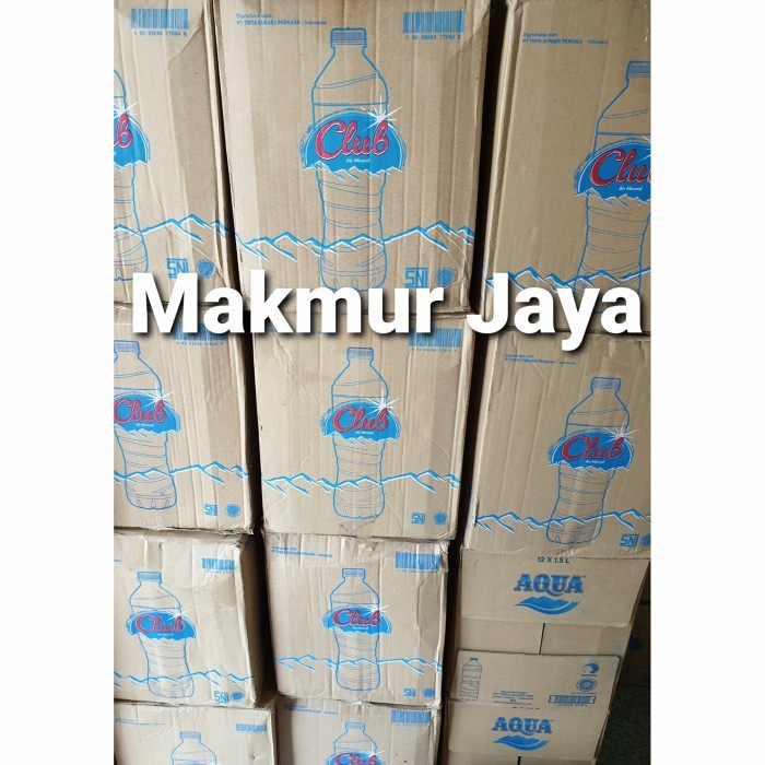 

(TopSeller) CLUB AIR MINERAL BOTOL 1500ml 1 Dus (OJOL ONLY)