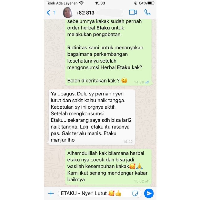 

(TopSeller) Susu Bubuk Kambing Etawa Etaku - Obat Tulang Keropos, Pengapuran Tulang dan Sendi,