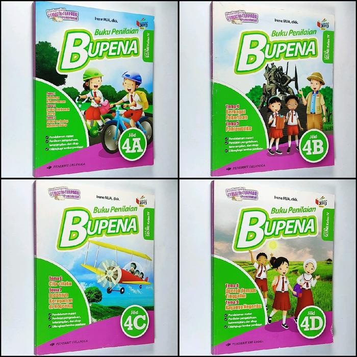 

Bupena 4A / 4B / 4C / 4D Erlangga K13 Edisi Revisi
