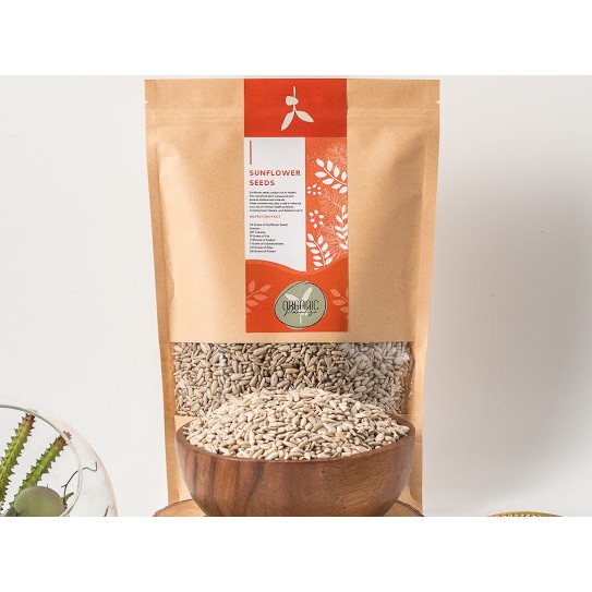 

A Organic Paradise Roasted Sunflower Seed 250 Gram / Biji Kuaci Bunga Matahari Panggang 250 Gram