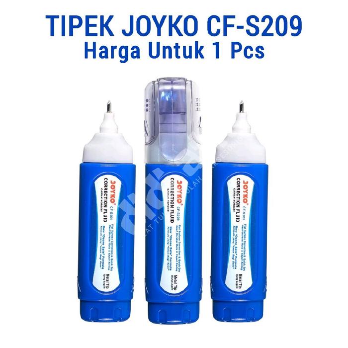 

Tipek Cair Joyko Cf-S209 Correction Fluid 1 Pcs - Stationery