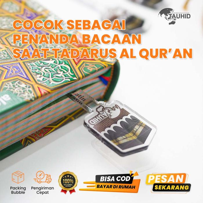 

Tunji Tuding Penunjuk Acrilic Untuk Ngaji Al-Quran Buku Plastik Stationery