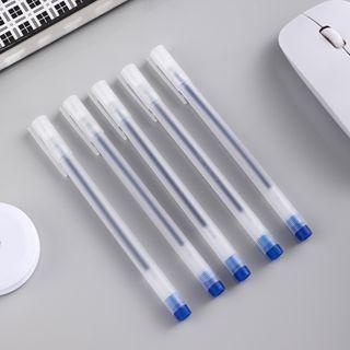 

Mss- (Cod) Pulpel Gel 0.5Mm Bolpoin Pena Pulpen Tinta Gel Cair Pena Transparant Pen Gel Merah