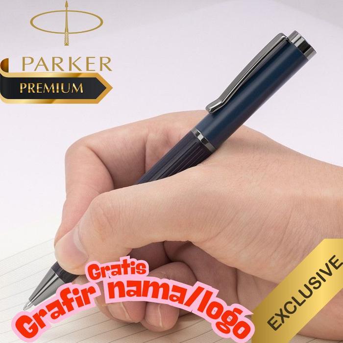 

Pulpen Ballpoint Parker Premium Exclusive Gratis Grafir Nama/Logo