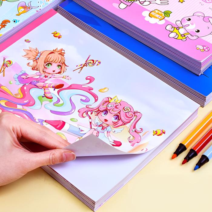 

Gros Buku Gambar B5 Karakter Lucu Isi 20 Lembar Drawing Book Anak Sekolah