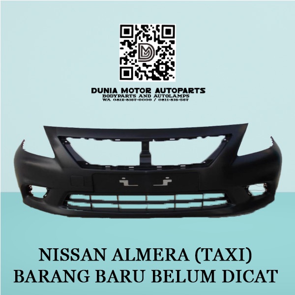 Bumper Bemper Depan Nissan Almera Taxi Bluebird 2013 2014 2015 2019 20