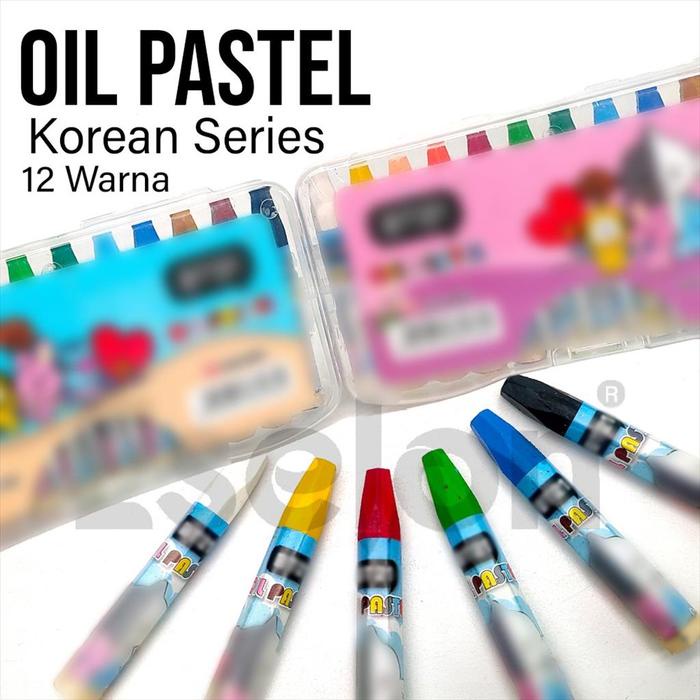 

New! Crayon 12 Warna Korean Series / Crayon 12Colors