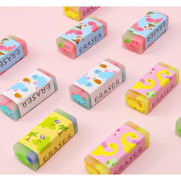 

Penghapus Dinosaurus / Dino Eraser / Penghapus Pensil Motif Dinosaur Imut / Dinosaurs Pencil Eraser