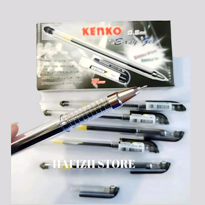 

Pen Kenko Gel Stationery Hitam Tinta
