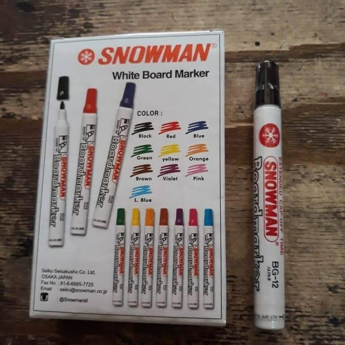 

Spidol Snowman Whiteboard Bg12