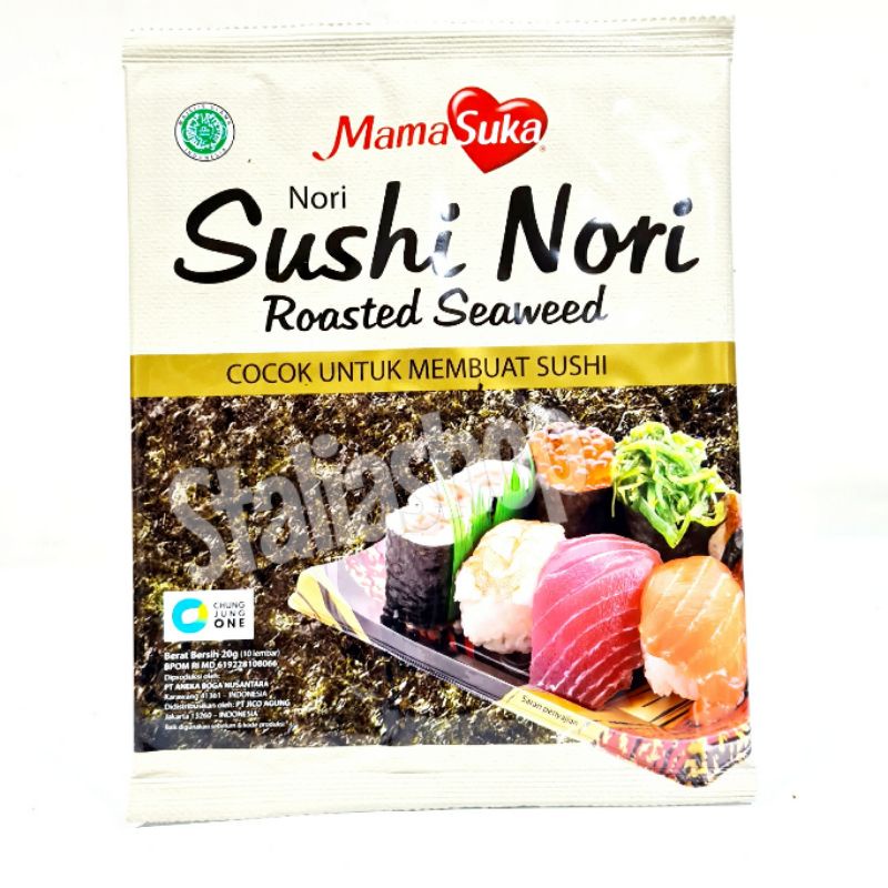 

A Mamasuka Sushi Nori Roasted Seaweed 20Gr