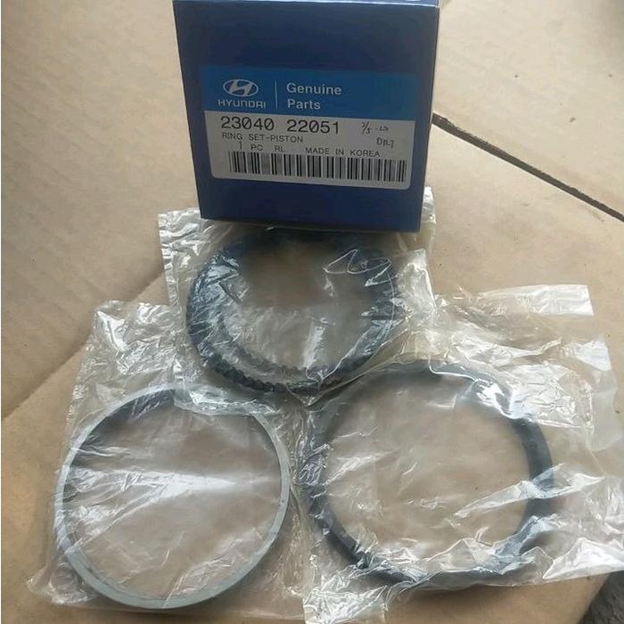 Ring Seher Set Piston Hyundai Accent Cakra Standar Std Kode 097