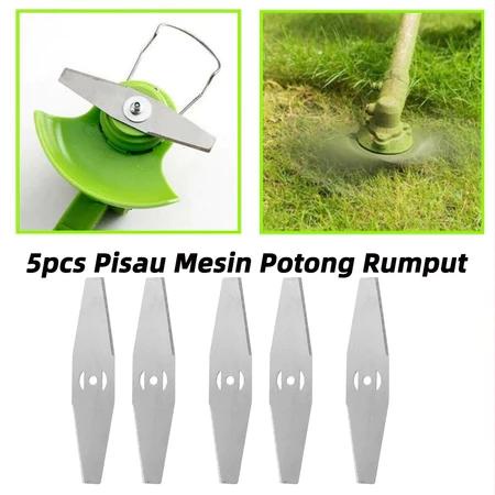 5pcs Pisau Mesin Potong Rumput/pisau Potong Rumput/mata Pisau Mesin Potong Rumput/pisau Potong