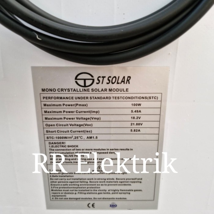 Solar Panel / Solar Cell / Panel Surya GH 100wp Mono