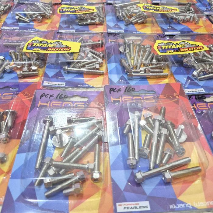 baut cvt 2kunci heng motor pcx 160 adv 160 baut probolt cvt