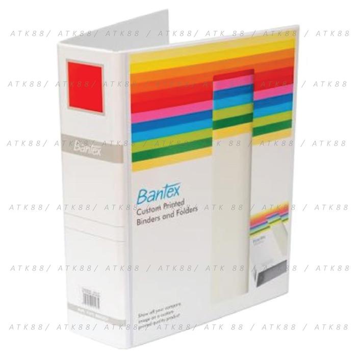 

pintar- Bantex Insert Ring Binder 3 Ring 40mm A4 White #8642 07